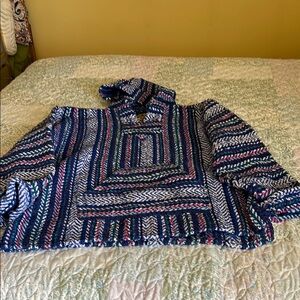 Baja Joe  Striped Hoodie